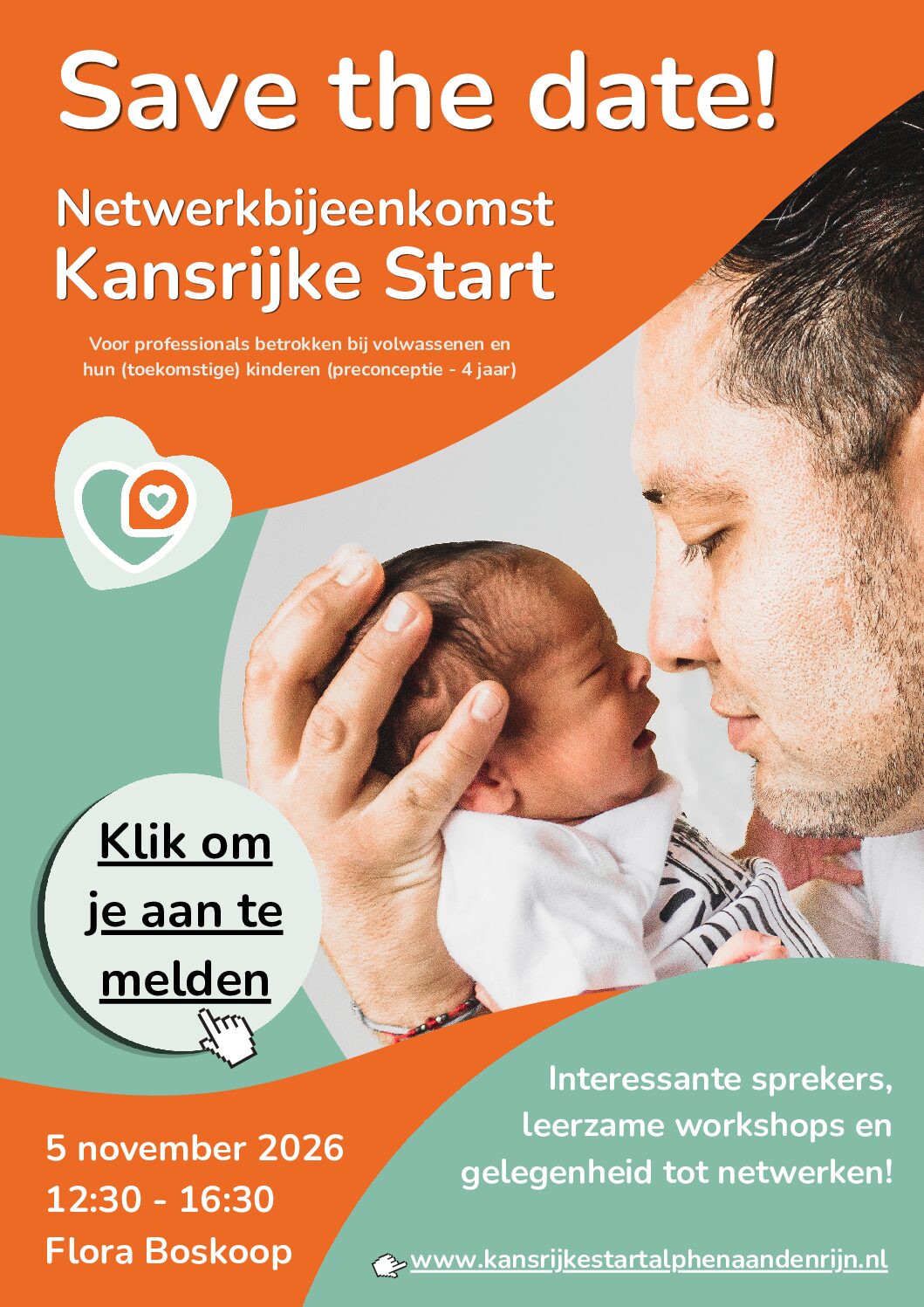 Save the date! Netwerkbijeenkomst Kansrijke start 2026